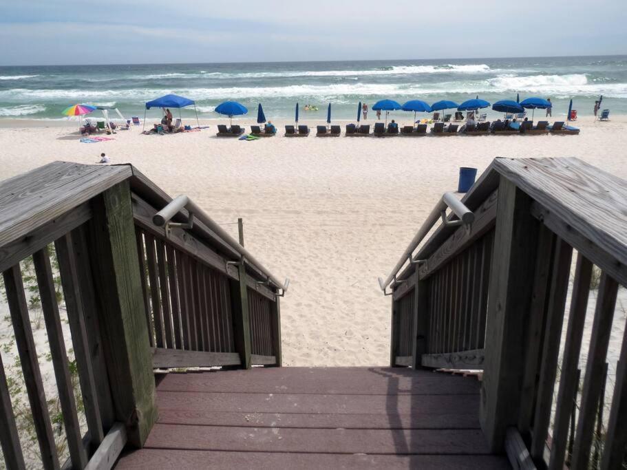 Tropic Winds 1701 Premium Corner Unit With 2 Parkings! Free Beach Chairs Service! Panama City Beach Bagian luar foto