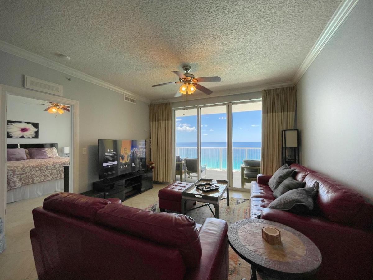 Tropic Winds 1701 Premium Corner Unit With 2 Parkings! Free Beach Chairs Service! Panama City Beach Bagian luar foto