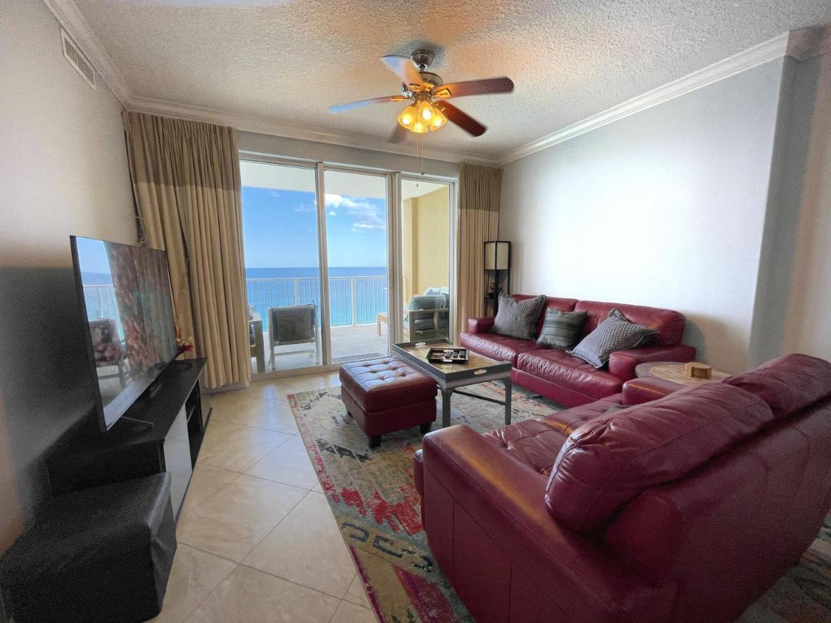 Tropic Winds 1701 Premium Corner Unit With 2 Parkings! Free Beach Chairs Service! Panama City Beach Bagian luar foto